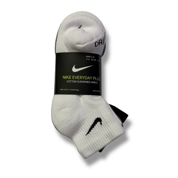 Nike Everyday Plus cotton cushioned dri-fit Quarter Ankle Socks multicolor - Picture 1 of 7